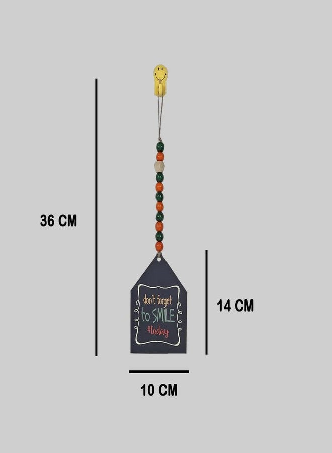 مجموعة من 5 قطع من أكواخ خشبية مزينة بالخرز من كاميري بازار، مع اقتباسات فنية جدارية خشبية من خشب MDF، مناسبة لغرفة المعيشة | غرفة النوم | المكتب | هدية | ديكور منزلي أنيق - Image 4